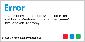 Miller and Evans' Anatomy of the Dog